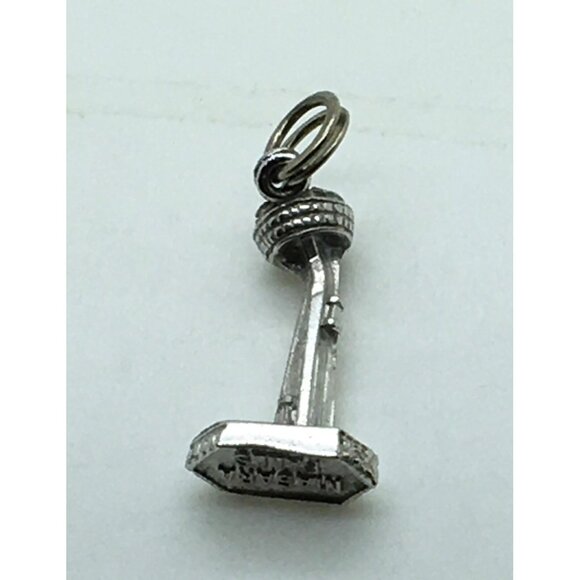 Skylon Tower Niagara Falls Sterling Silver Charm Ontario New York - Picture 2 of 4
